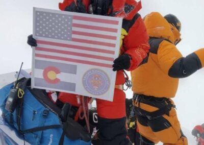 Pemba Rita scales Everest with Colorado Sherpa Association’s banner